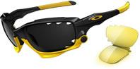 Oakley Jawbone Edicion Lance Armstrong Polished Black / Black Iridium Vented (04-211)